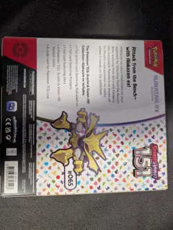 Pokemon TCG Scarlet & Violet 151 Alakazam ex Collection Box English 2023 - Image 2