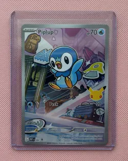Pokemon TCG First Partner Illustration Series 1: Turtwig, Chimchar, Piplup - Image 5