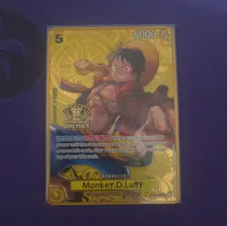 One Piece Card Game - Monkey D Luffy ST13-015 - Japanese 2nd Anniversary Set - Image 1