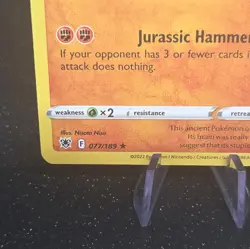 Pokemon TCG Rampardos Astral Radiance 077/189 Holo Holo Rare - Image 3