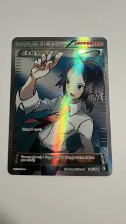 Pokemon - Cheren 148/149 Boundaries Crossed - Full Art Ultra Rare Holo 2012 - NM - Image 1
