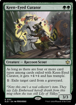 Keen-Eyed Curator - 181 / English / Near Mint MTG - Image 1