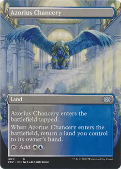 MTG Double Masters 2022 - Azorius Chancery (Borderless) - Image 1