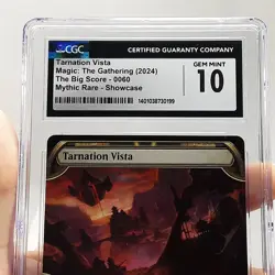 MTG - The Big Score - Tarnation Vista - Showcase - Graded CGC 10 - Image 3