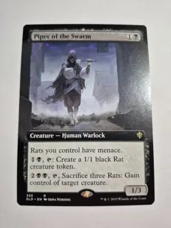 Magic the Gathering - Piper of the Swarm EXTENDED - Throne of Eldraine ELD - NM - Image 1