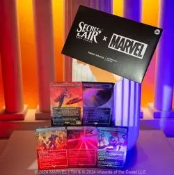 MTG Secret Lair - Marvel Captain America - Rainbow Foil - New & Sealed - Image 1