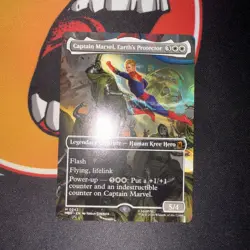 Captain Marvel, Earth's Protector (0342) [Marvel Super Heroes] NF MTG - Image 1
