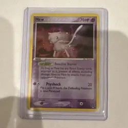 Wizards of the Coast Mew 8/62 Fossil Holo Rare 70 HP EN 1999 Pokemon - Image 1