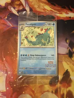 Pokemon TCG - Illustration Contest 2024 - Pokemon Center Promo - SEALED MINT - Image 2