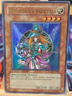 Magician´s Valkyria Ultra Rare JUMP-EN009 Ultra Limited Edition EN NM YUGIOH - Image 1