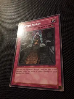 Yu-Gi-Oh! Coffin Seller, PGD-093, Rare, 1. Edition, English, Light Played - Image 2