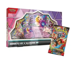 Pokemon Mimikyu ex & Alcremie ex Premium Collection Pre Order - Image 1