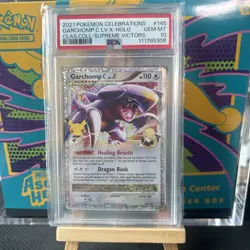 Garchomp C LV X - 145/147 - 25th Anniversary Celebrations - Graded PSA 10 - Image 1