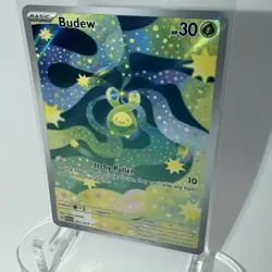 Pokemon Budew Full Art Holo Rare ASC 221/217 Card English 2026 - Image 2