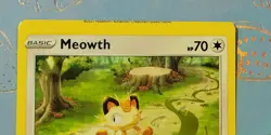 Meowth 199/264 Fusion Strike Pokemon Card VLP + ERROR CUT - Image 3