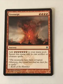 Geosurge X1 New Phyrexia NM Condition Magic Gathering - Image 1