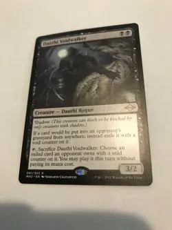 Dauthi Voidwalker : MTG NM Modern Horizons 2 Rare; exile, creature 3/2, Shadow - Image 3