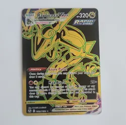 Pokemon TCG Rayquaza VMAX (Secret) TG29/TG30 Silver Tempest Full Art Holo - Image 1