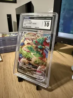 2020 POKEMON SWORD & SHIELD HOLO #142/202 SNORLAX VMAX CGC 10 GEM MINT - Image 3