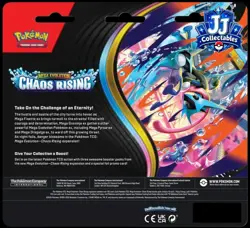POKEMON TCG MEGA EVOLUTION - CHAOS RISING - 3 PACK BLISTERS: CHARMELEON PROMO - Image 2