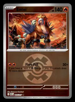 Entei 025/217 ASC ME: Ascended Heroes Pokemon Near Mint Reverse Holo - Image 1