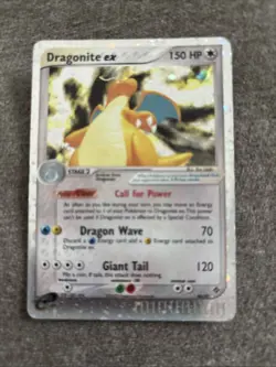 Pokemon TCG Dragonite EX Dragon 90/97 Holo Rare LP - Image 1