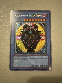 Magician of Black Chaos - PP01-EN001 - Secret Rare - MP - YuGiOh - Image 1