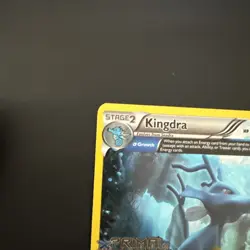 NM Kingdra XY39 Primal Clash Pre Release Stamped Black Star Promo Pokemon Card - Image 2