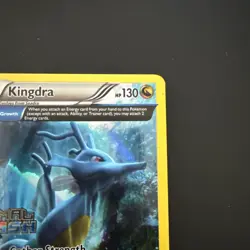 NM Kingdra XY39 Primal Clash Pre Release Stamped Black Star Promo Pokemon Card - Image 3