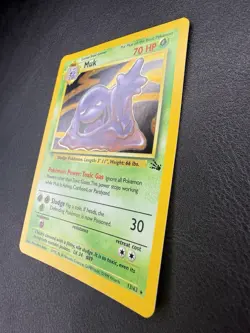 Muk 13/62 - Fossil - Unlimited - Holo Rare - LP - Pokemon WOTC 1999 VINTAGE TCG - Image 3