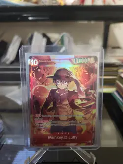 One Piece Tcg Monkey.D.Luffy Treasure Booster NM - Image 1