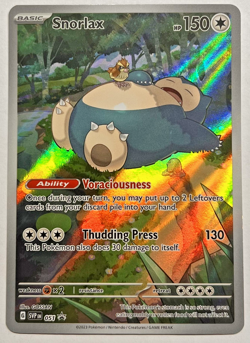Pokemon Snorlax 051 | Sv: Scarlet & Violet Promo Cards MINT - Image 1