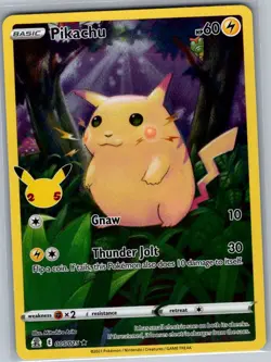Pikachu 005/025 Celebrations - Pokemon Card - NM - Image 1