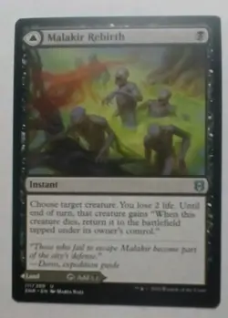 1x Malakir Rebirth & Malakir Mire | Zendikar Rising | MTG Magic Cards - Image 1