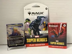 MTG Command Tower Marvel Super Heroes Disney Promo 2026 W/ Booster Pack + More - Image 1