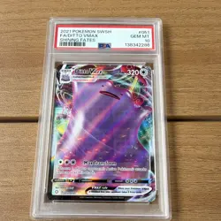 The Pokemon Company Ditto VMAX 051/072 Shining Fates FA Holo ENG PSA 10 - Image 2