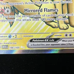 The Pokemon Company Ninetales ex 186/165 SV 151 Full Art Holo UR EN - Image 3