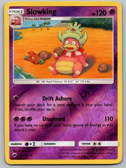 Slowking Burning Shadows 48/147 Reverse Holo NM - Image 1