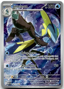 Inteleon 142/132 Holo Illustration Rare Mega Evolution Near Mint - Image 1