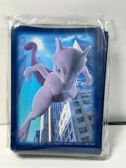 Mewtwo Pokemon Go Pokemon Center Exclusive 65 Count Pokemon TCG Card Sleeves NEW - Image 1