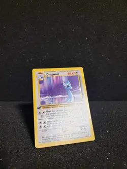 Pokemon Karte Dragonir - 1. Edition Near Mint+ - 18/102 Basis Set - Image 3