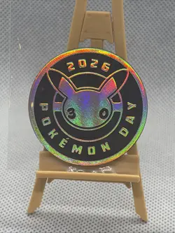Pikachu 2026 Pokemon Day 30th Coin - Image 1