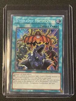 MZMU-EN008 Ectoplasmic Fortification Secret Rare YuGiOh! NEW - Image 3