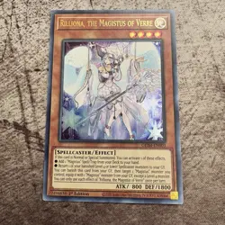 Rilliona, the Magistus of Verre - GEIM-EN003 - Ultra Rare 1st Ed Yugioh - NM - Image 1