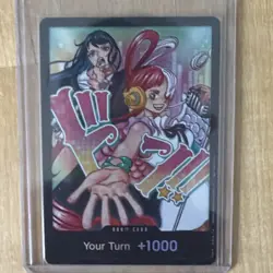 One Piece Card Game Don!! Uta Dallas 2025 Promo Card Holo Don!! - Image 3