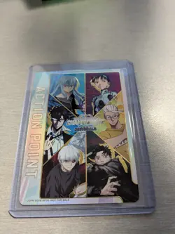 UNION ARENA CHAMPIONSHIP REGIONALS ACTION POINT (AP16) GOLD TEXTURED FOIL TOP32 - Image 2