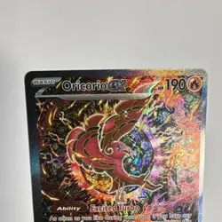 Pokemon Oricorio ex Me: Mega Evolution Promo Full Art Holo 024 190 HP English - Image 3