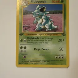 Nidoqueen 23/64 Jungle 1st Edition NonHolo Regular Rare 90HP Wizards Pokemon TCG - Image 4