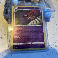 Pokemon Gengar Card Chilling Reign Reverse Holo Rare 057/198 NM Condition - Image 1