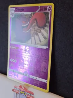 Gengar Reverse Holo Rare 057/198 - Chilling Reign SWSH Pokemon TCG - Scratches - Image 2